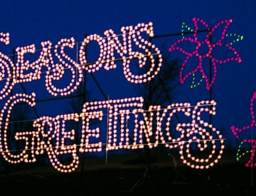 Christmas and Holiday Commercial Lighted Signs
