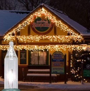 clear icicle christmas lights