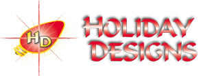 Commercial Christmas Decorations and Displays by Holiday Designs, Inc. Logo