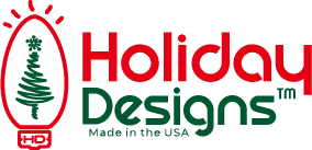 Commercial Christmas Decorations and Displays by Holiday Designs, Inc. Logo